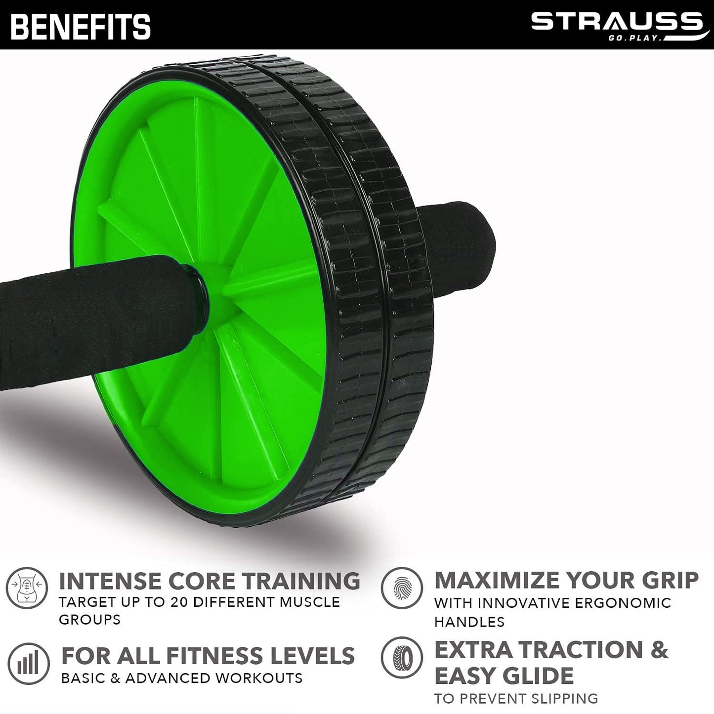 Strauss ab roller - effective waist trimming exercise
