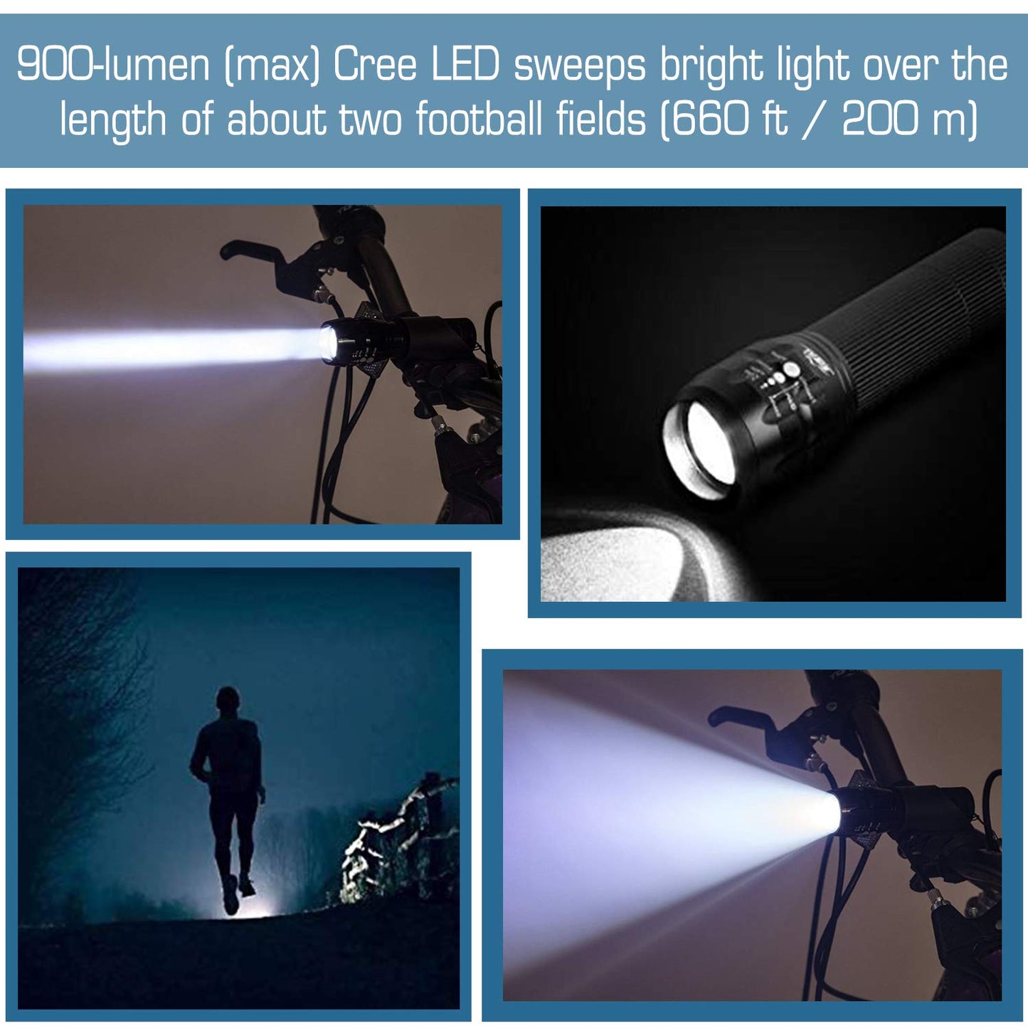 Strauss Bicycle LED Light - Ideal for emergency situations