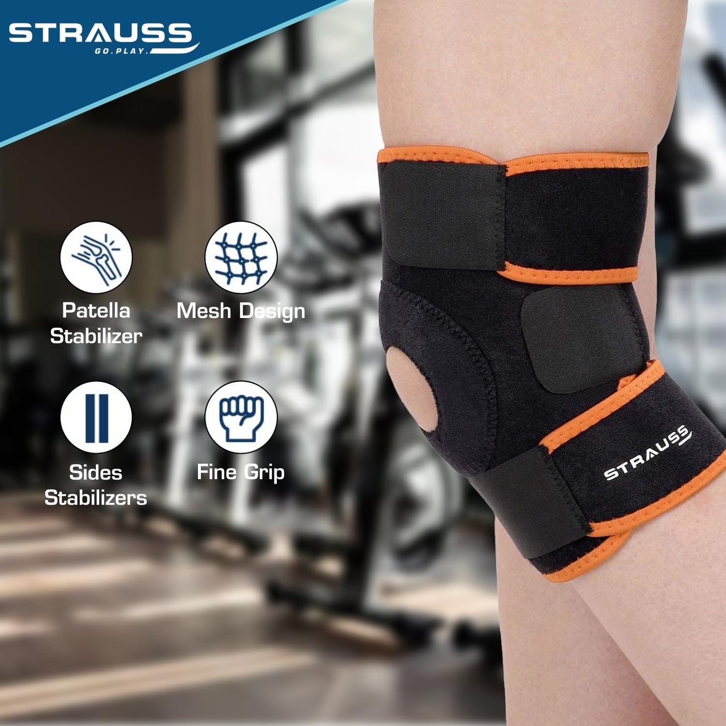 Strauss knee support patella - Great for daily activity