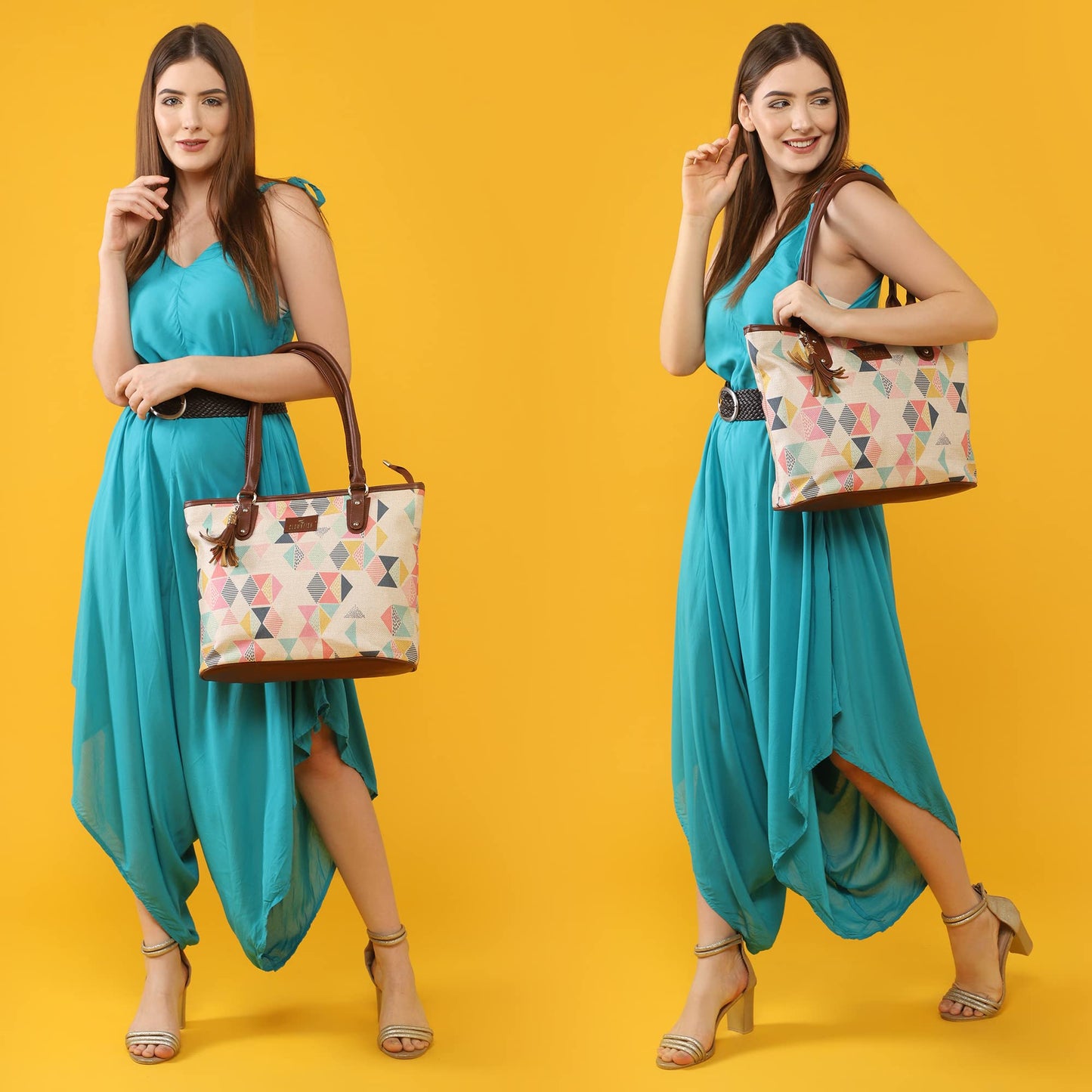 Clownfish Fabric Handbag - Casual use for college girls
