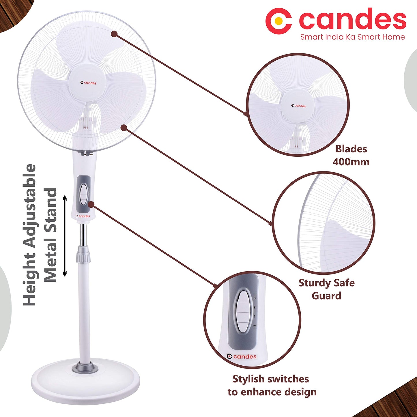 Candes fan - office use