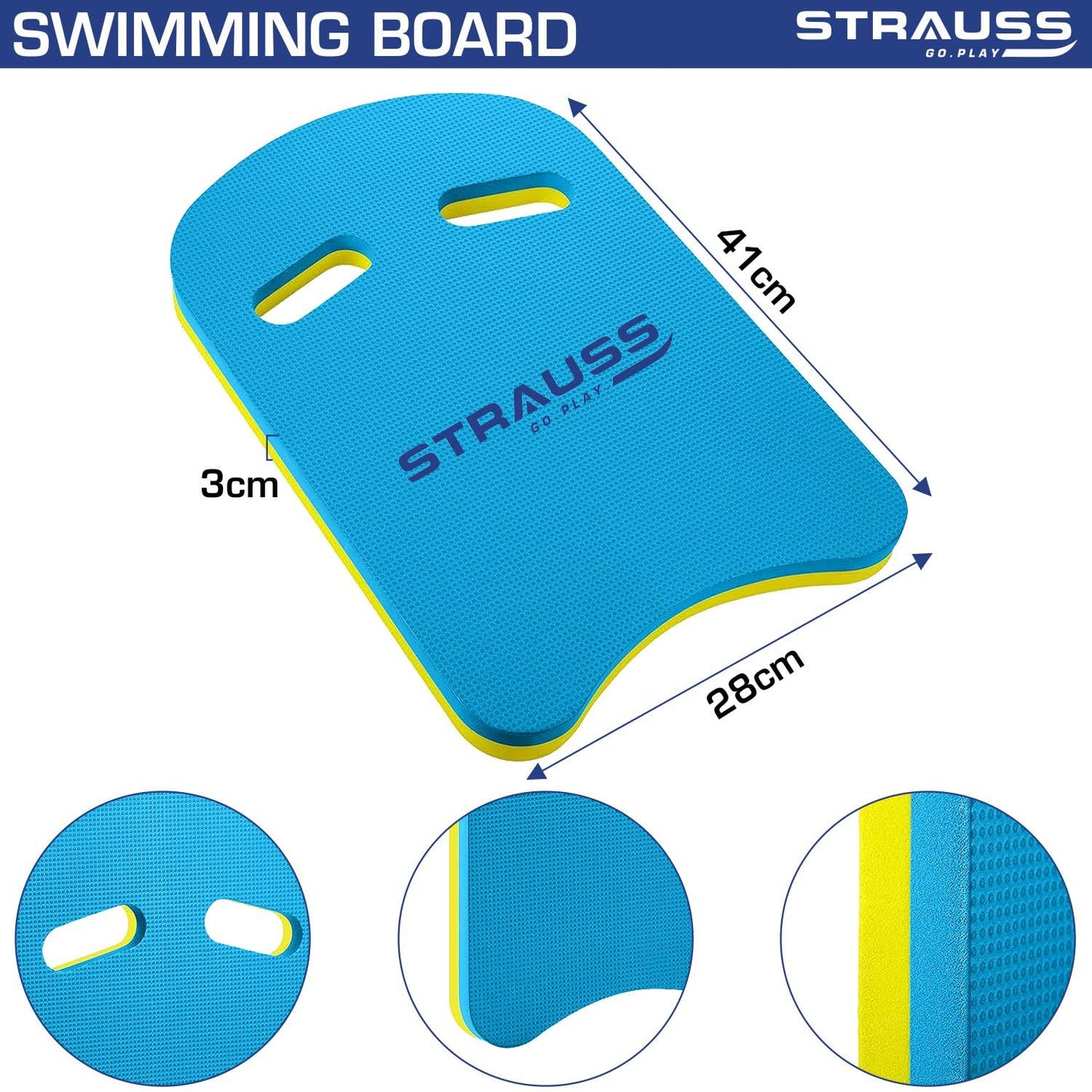 Strauss Swimming Kick Board - Enhancing swimming technique