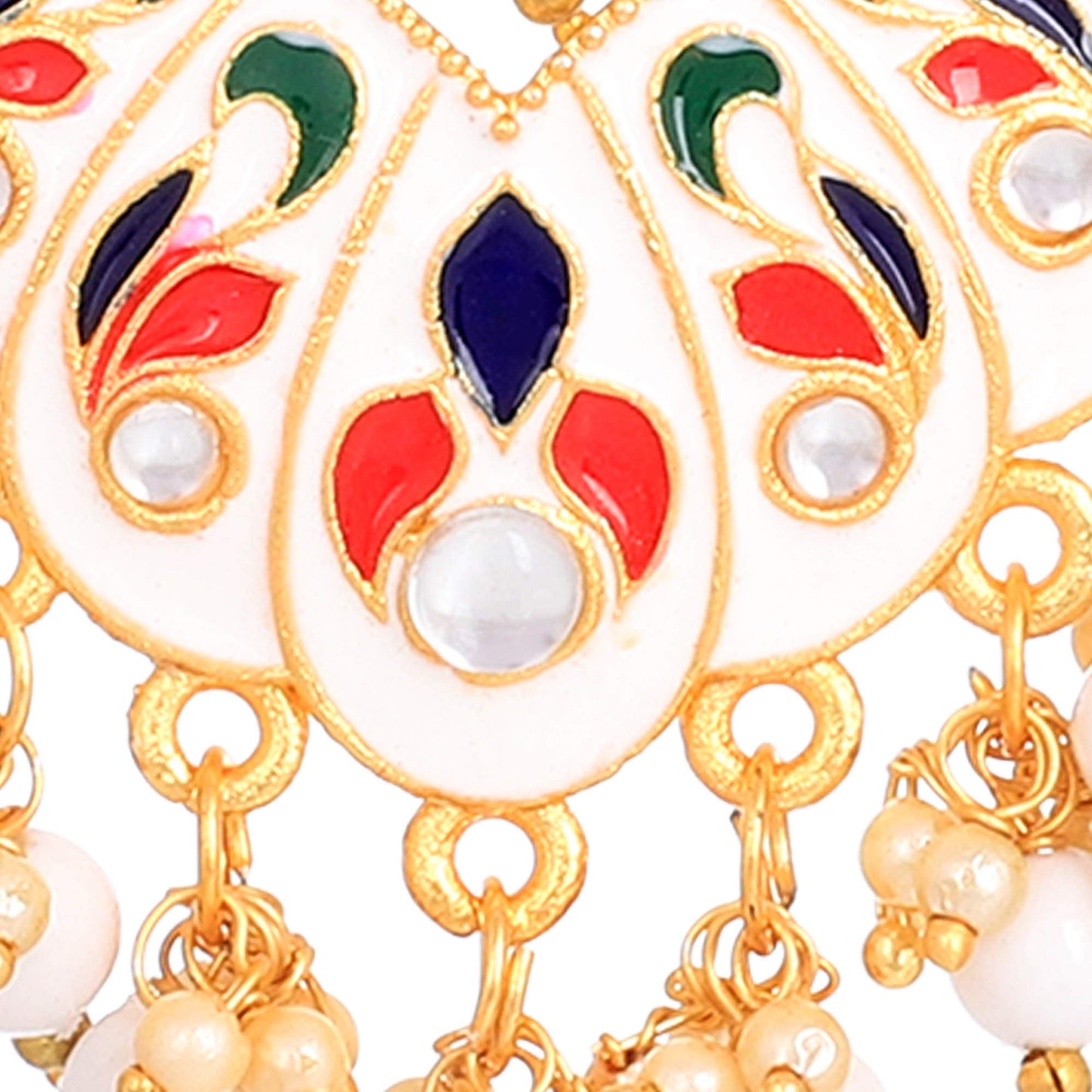 Yellow Chimes stylish earrings - anniversary gift