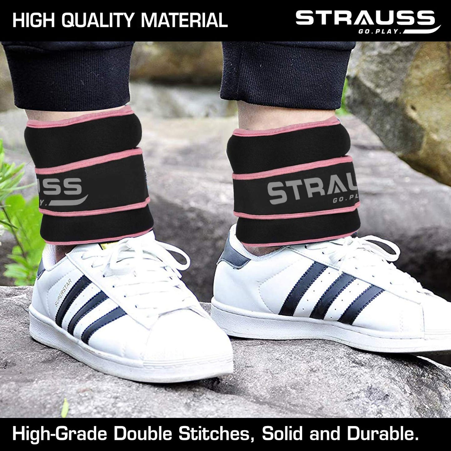 Strauss Ankle Weights - Gym Workout