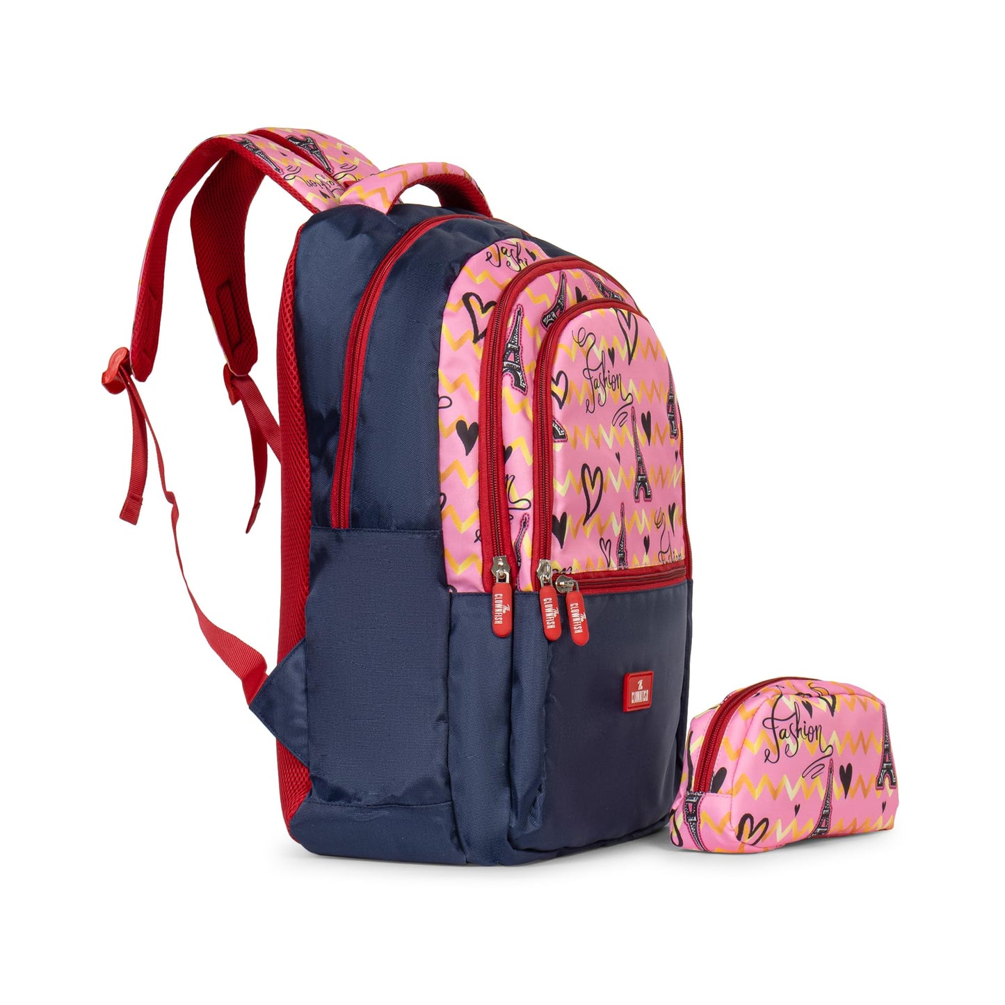 Clownfish Edutrek school bag - equipped with pencil pouch