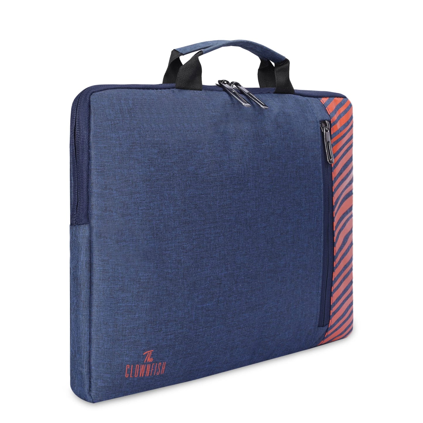 Laptop Sleeve: Polyester Unisex Case with Comfortable Carry Handles | 13 inch | Blue