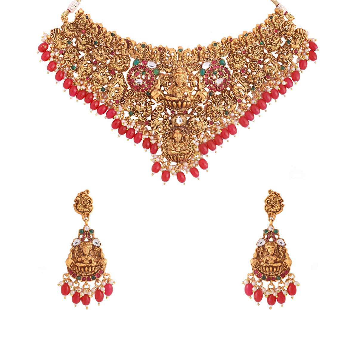 Yellow Chimes Temple Jewellery - Stylish Addition for Special Occasions