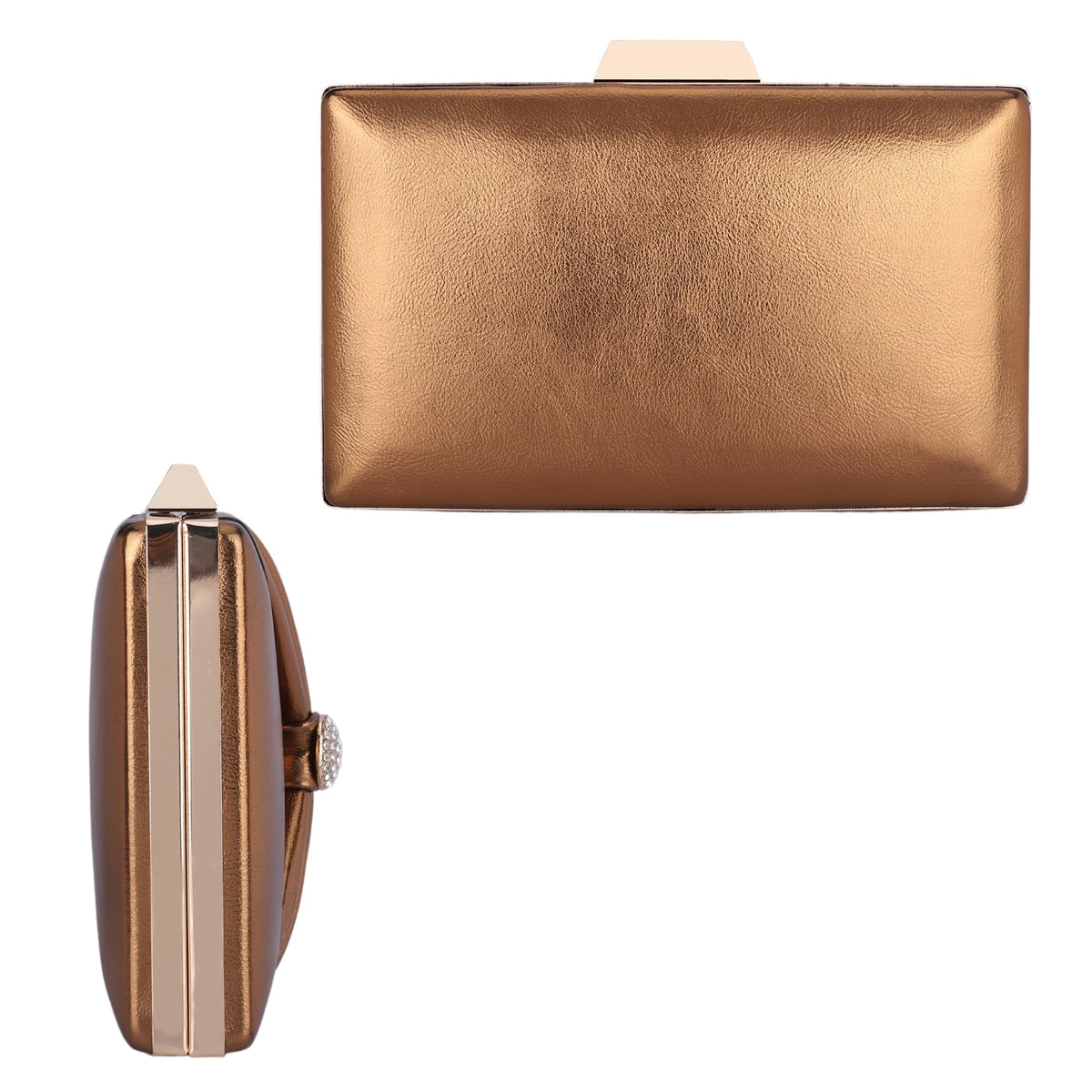 Clownfish golden wallet clutch - versatile and chic