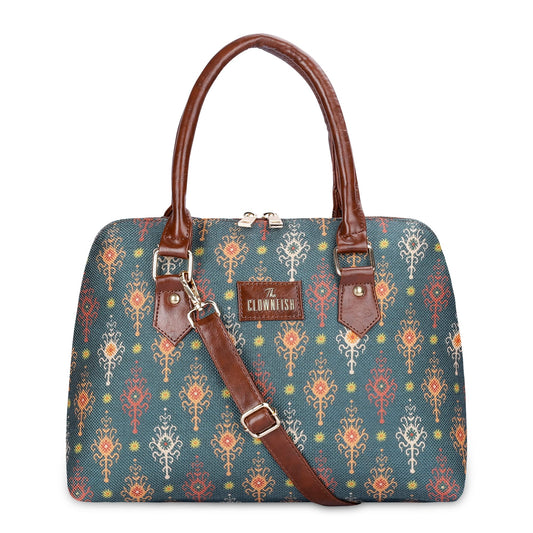 Utility Handbag with Cell Phone Holder | 10.7L | Montana Green | For Women Office & College Casual