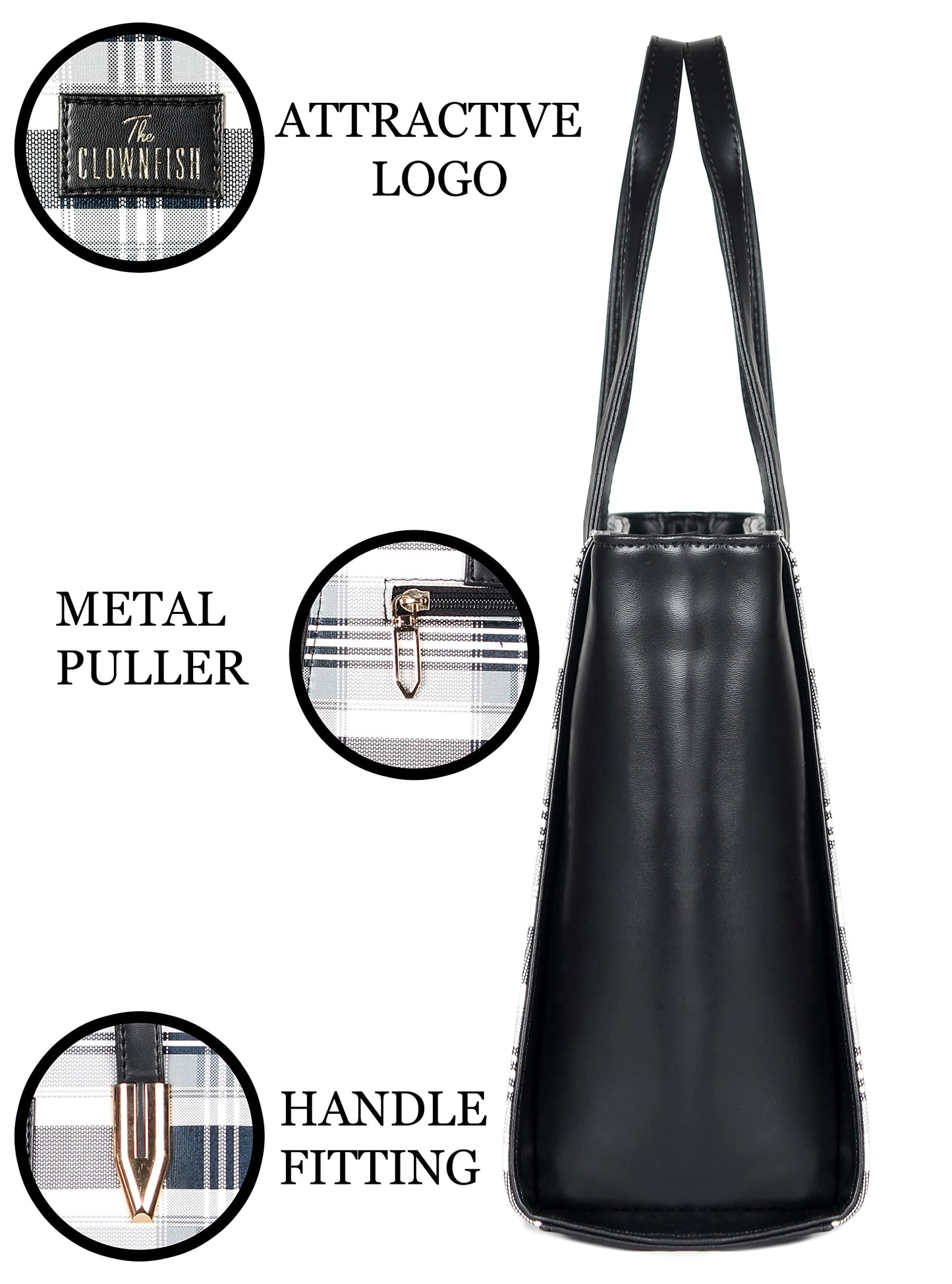 Clownfish Alvis Handbag - College functionality