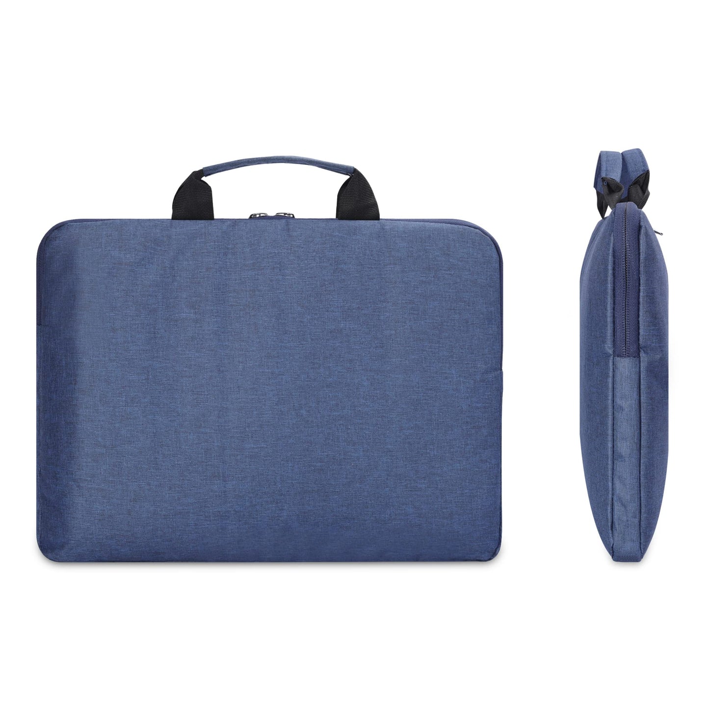 Laptop Sleeve: Polyester Unisex Case with Comfortable Carry Handles | 13 inch | Blue