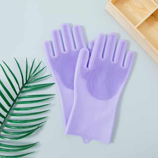 Kuber Multi-Purpose Silicon Gloves - Non-slippery hand protection