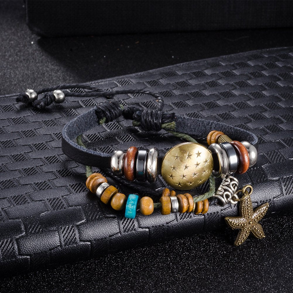 Kairangi stylish leather bracelet - Unique fashion statement