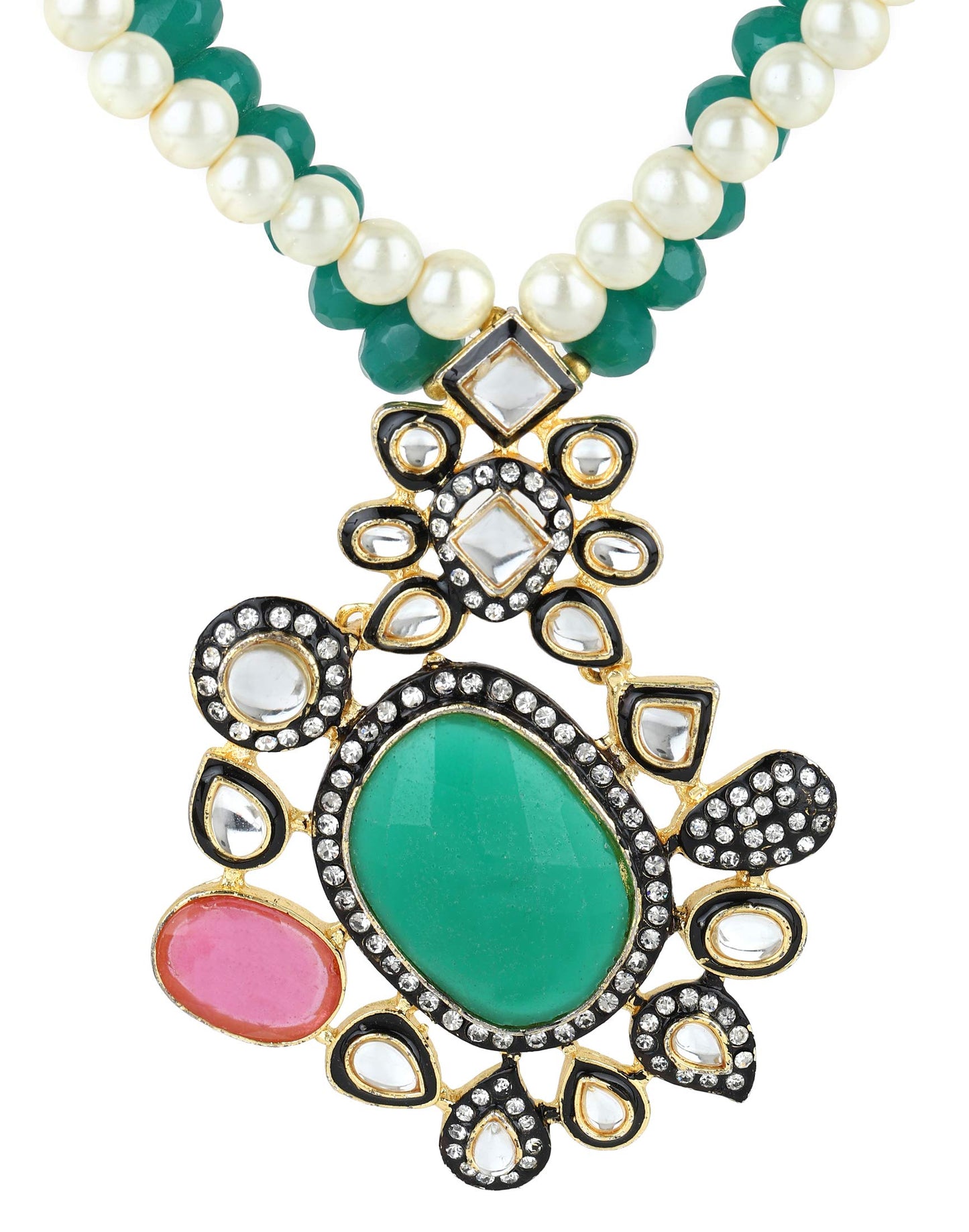 Yellow Chimes Wedding Necklace - Traditional Festivals