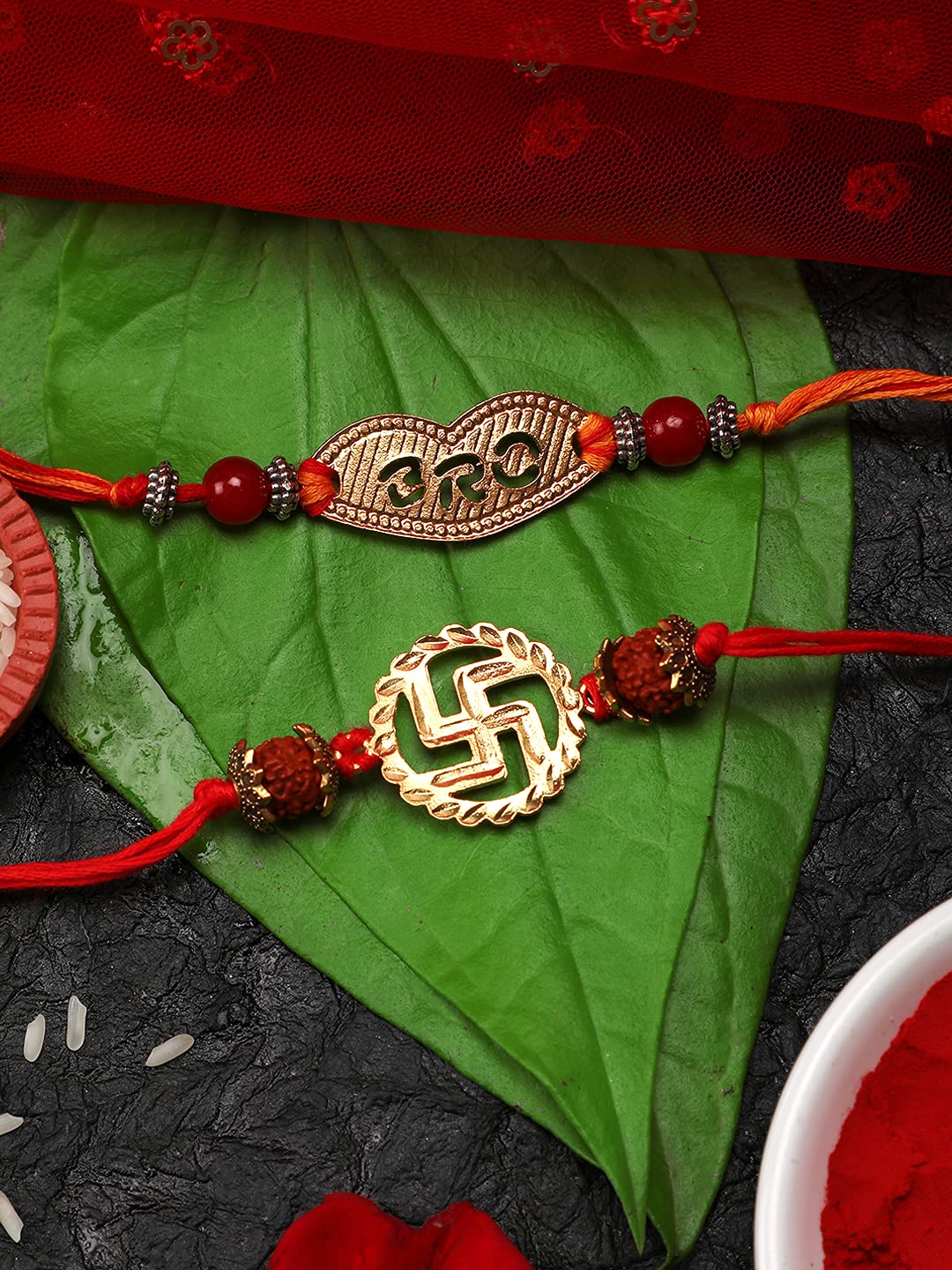 Yellow Chimes Handmade Rakhi - Perfect for Raksha Bandhan