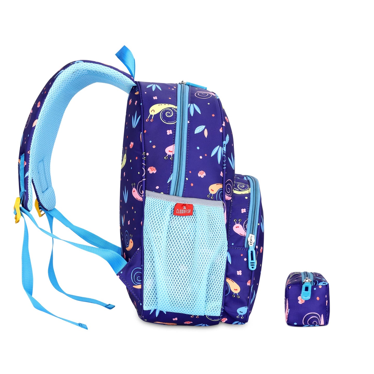 Clownfish navy blue kids bag - tiffin storage