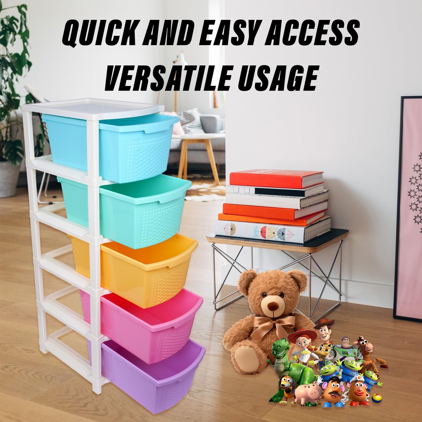 Kuber Storage Drawer Rack - Efficient office organization