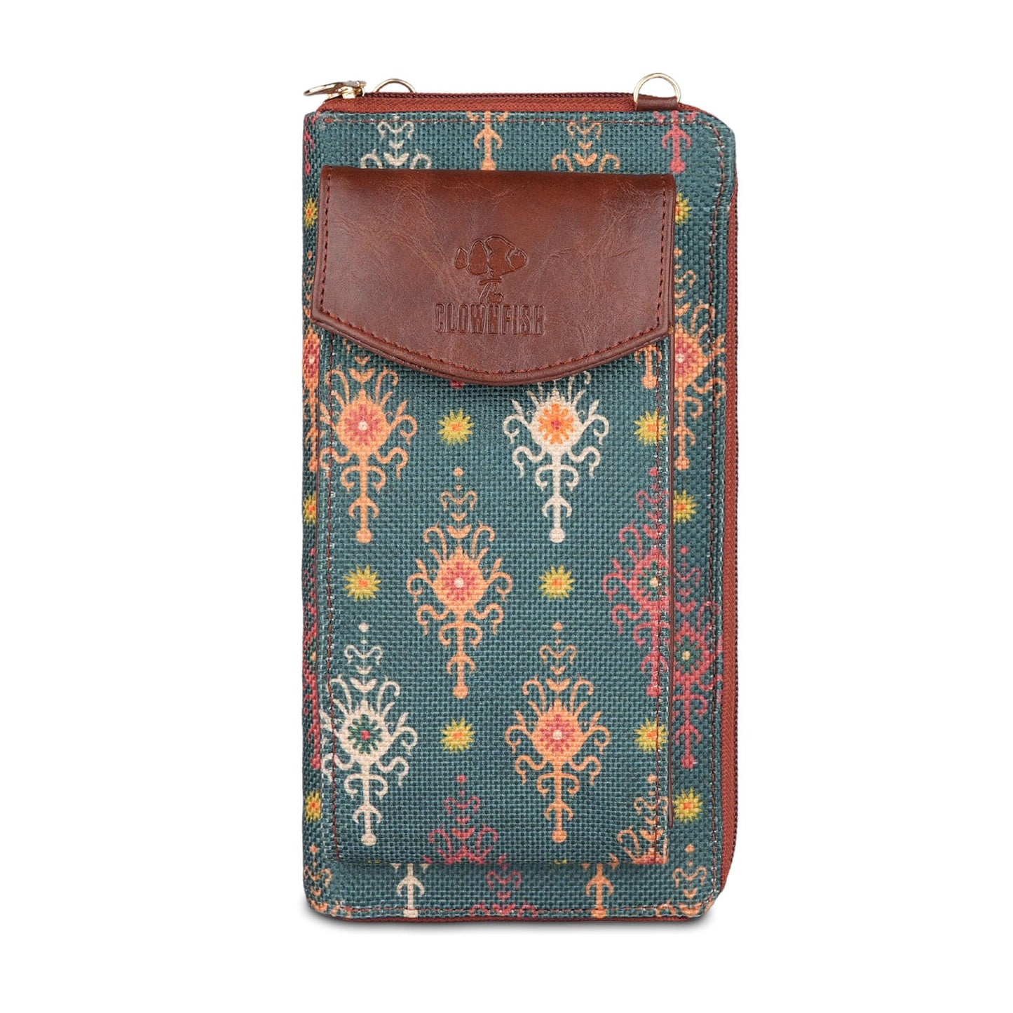 Clownfish women's wallet - convenient mobile pocket feature