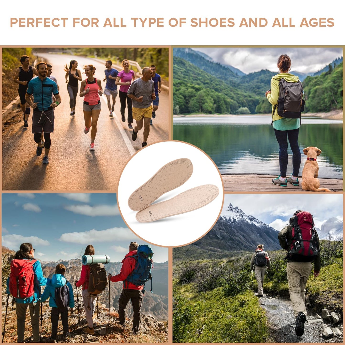 Dr Foot shoe insole - for hiking boots