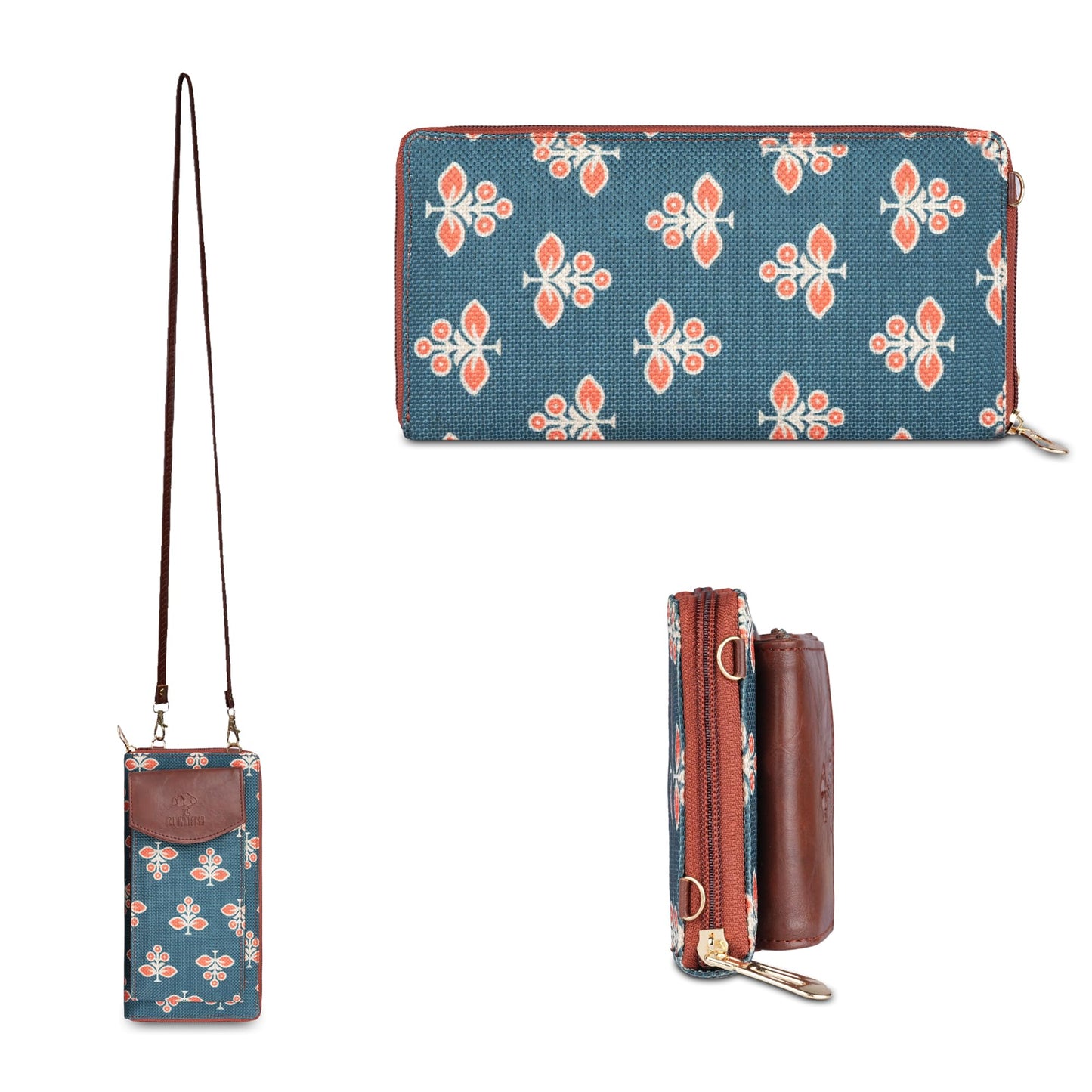 Clownfish Persian Green Wallet - Casual brunch style
