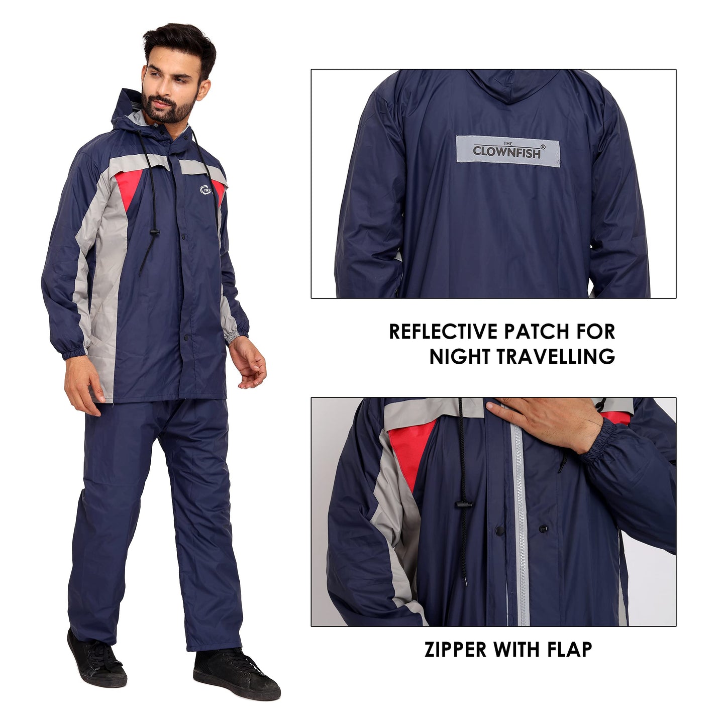 Clownfish men's rainwear - suitable for travel and events