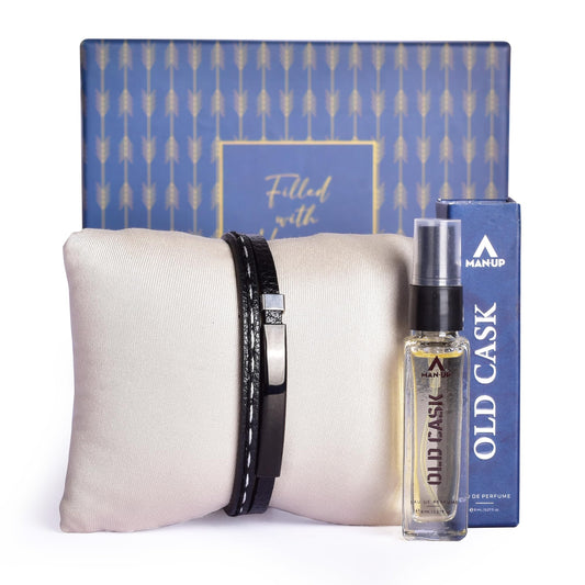 Gleevers perfume and bracelet combo - Versatile gift for men
