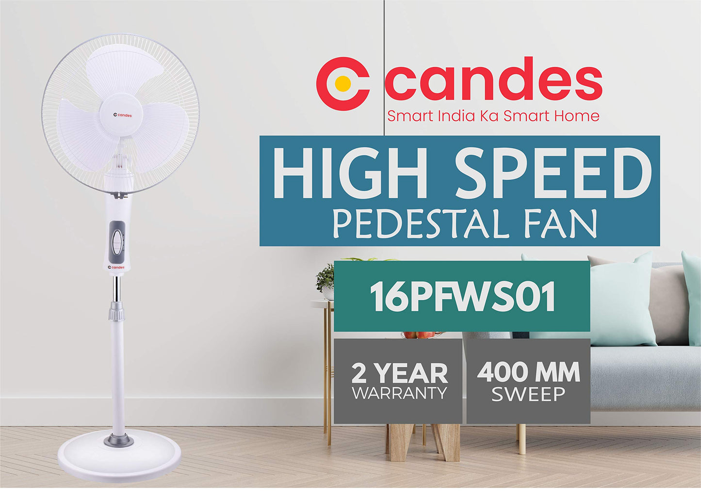Candes fan - dining room use