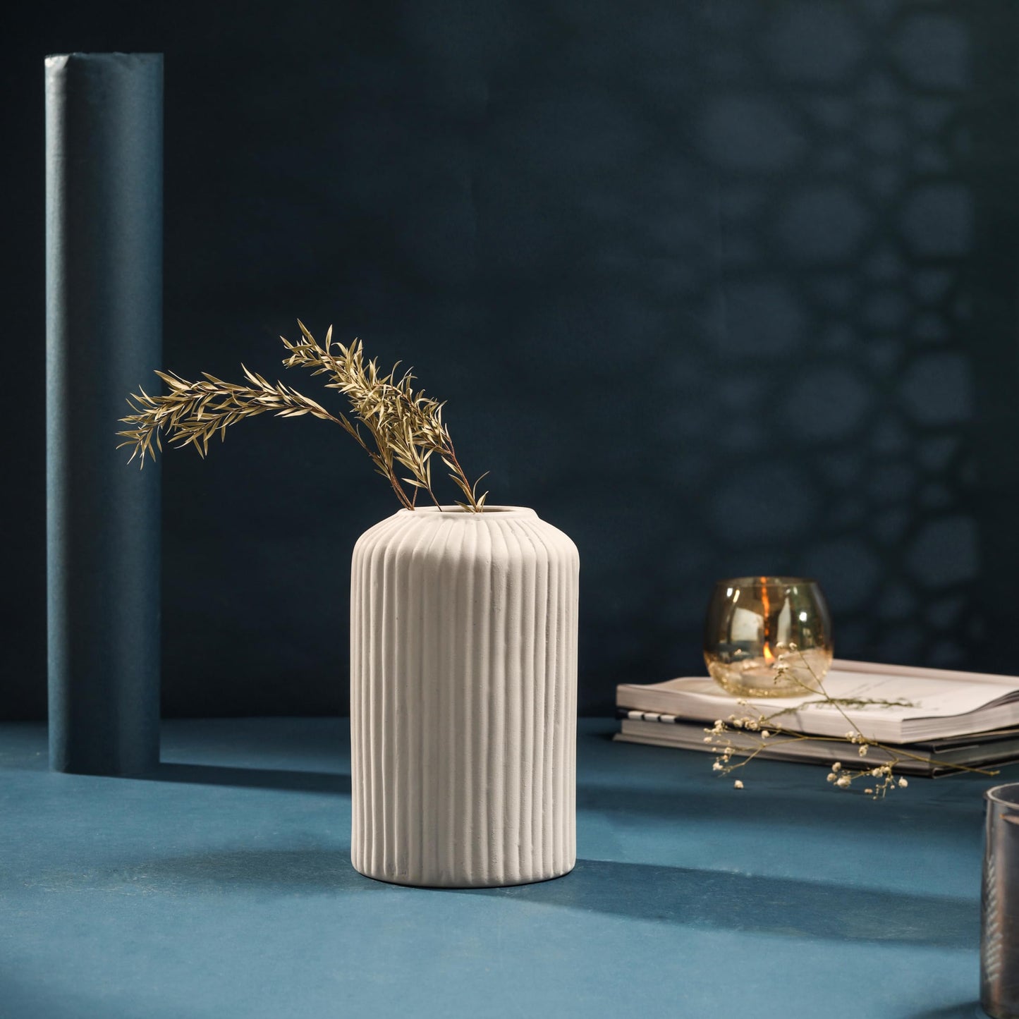 Gleevers grey vase - Perfect for flower arrangements