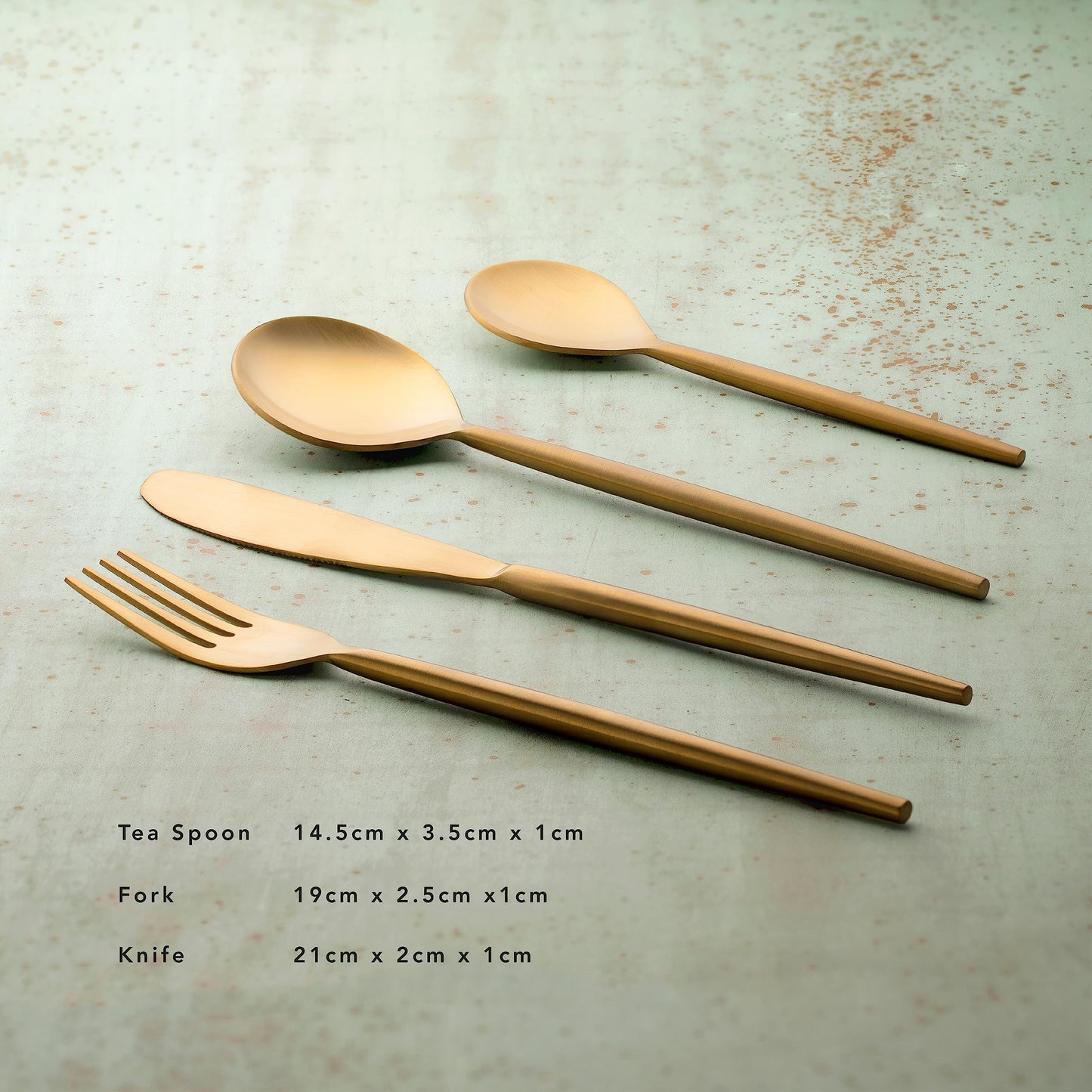Ellementry Gold Flatware Set - Perfect Housewarming Gift