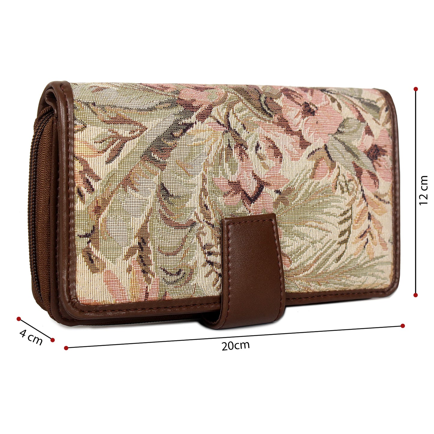 Clownfish Stella Beige Wallet - Organized storage for essentials