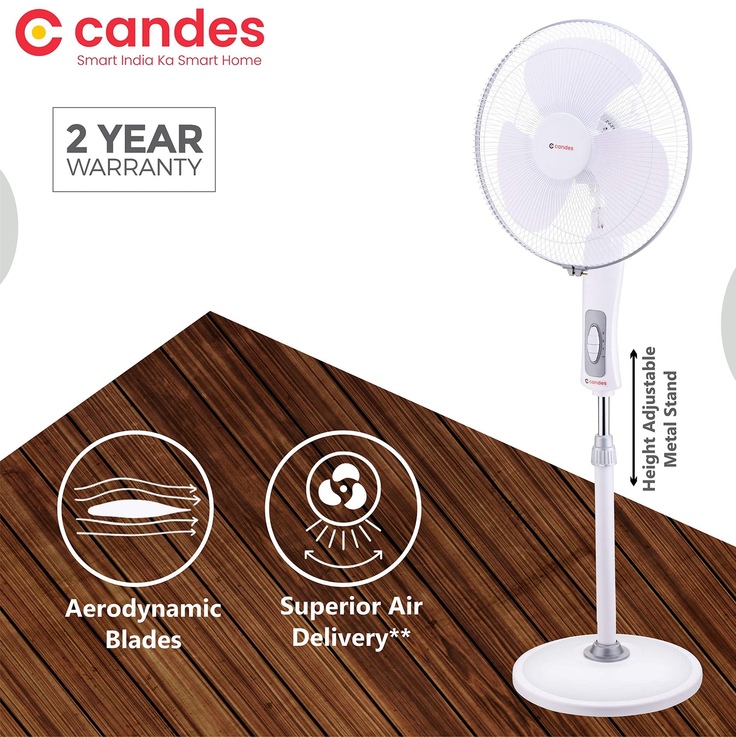 Candes fan - living room use