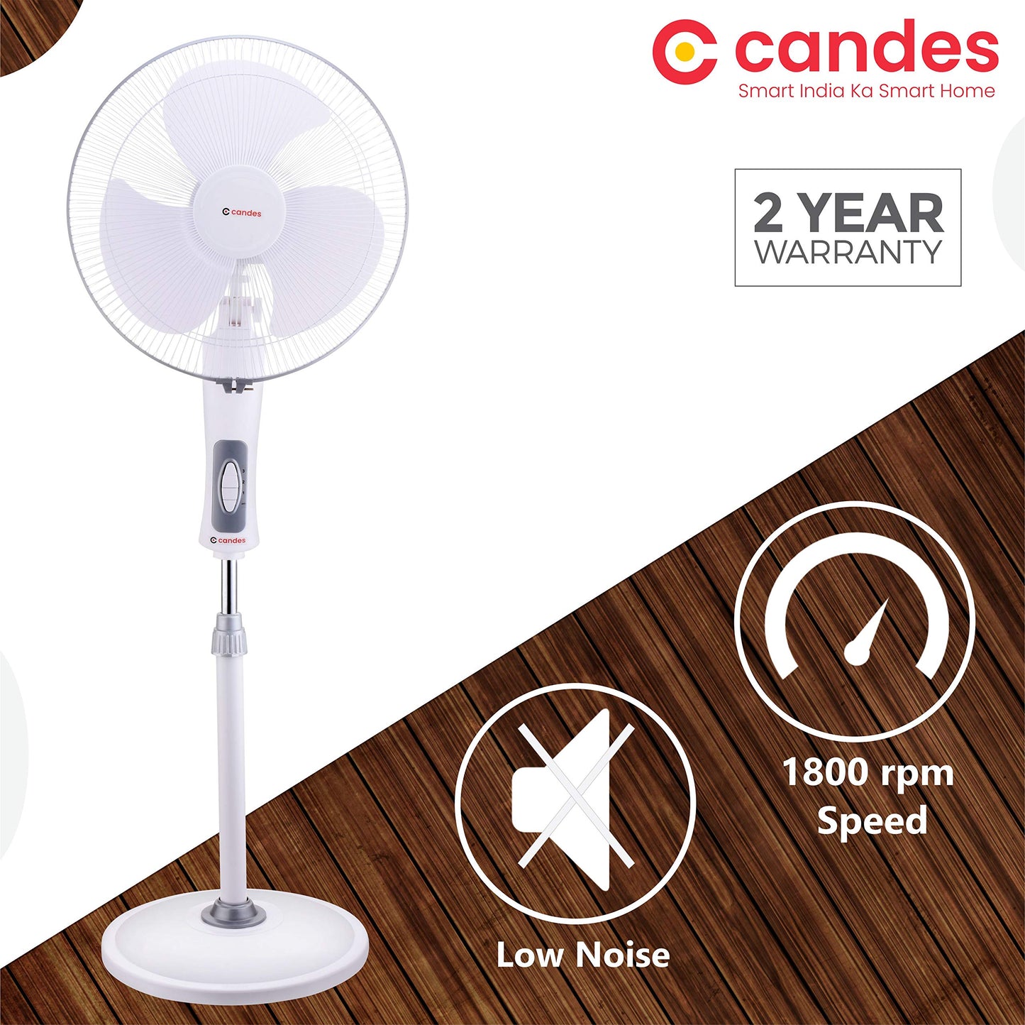Candes fan - remote control settings