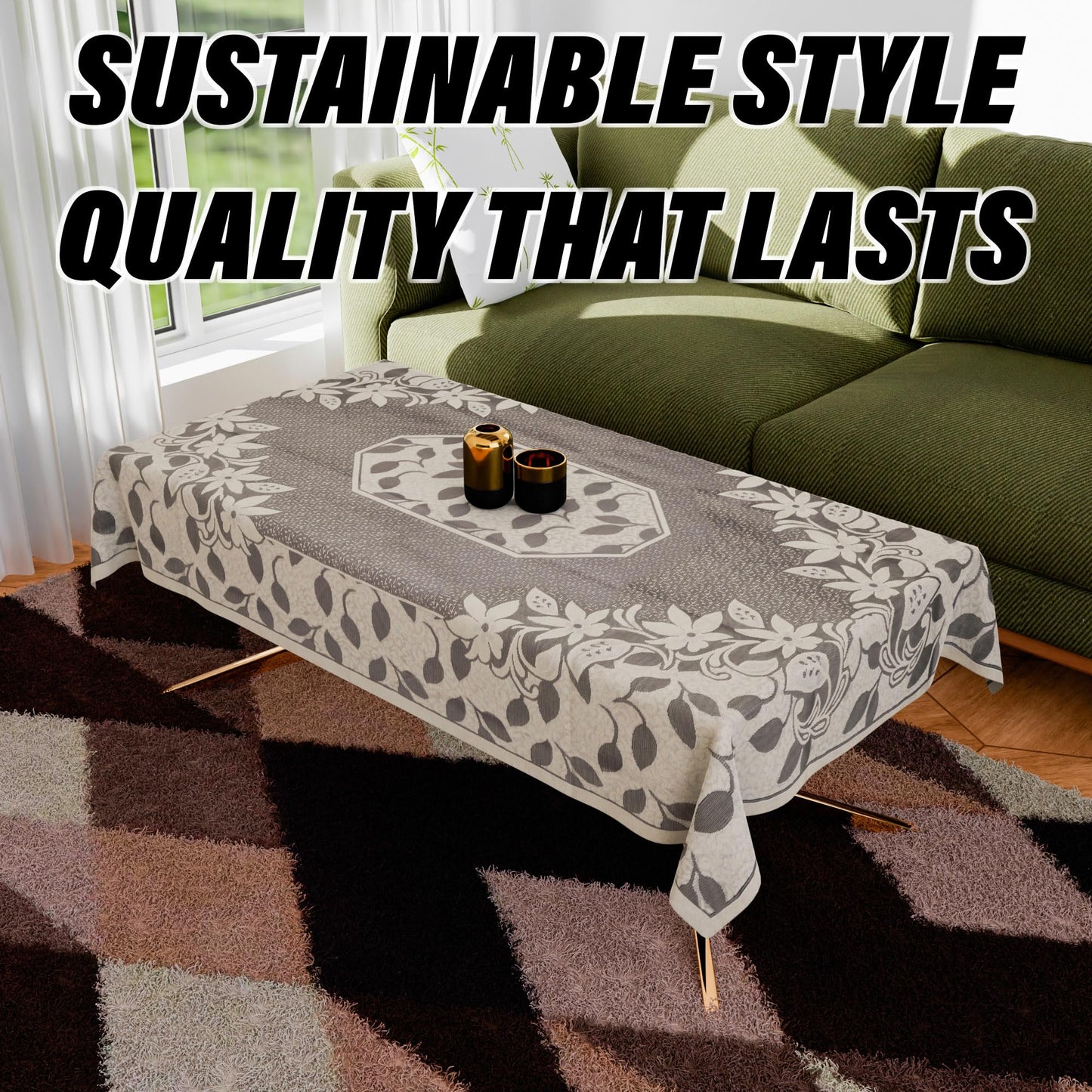 Kuber Center Table Cover - Stylish birthday party setup