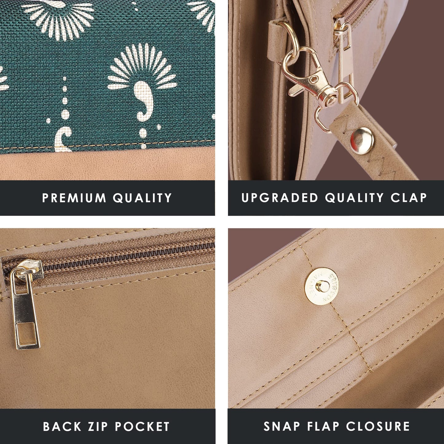 Clownfish Erika Wallet - Multifunctional sling bag for daily use