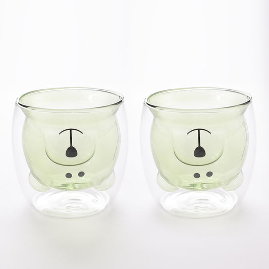 UMAI Modern Glass Mugs - Fun and functional design
