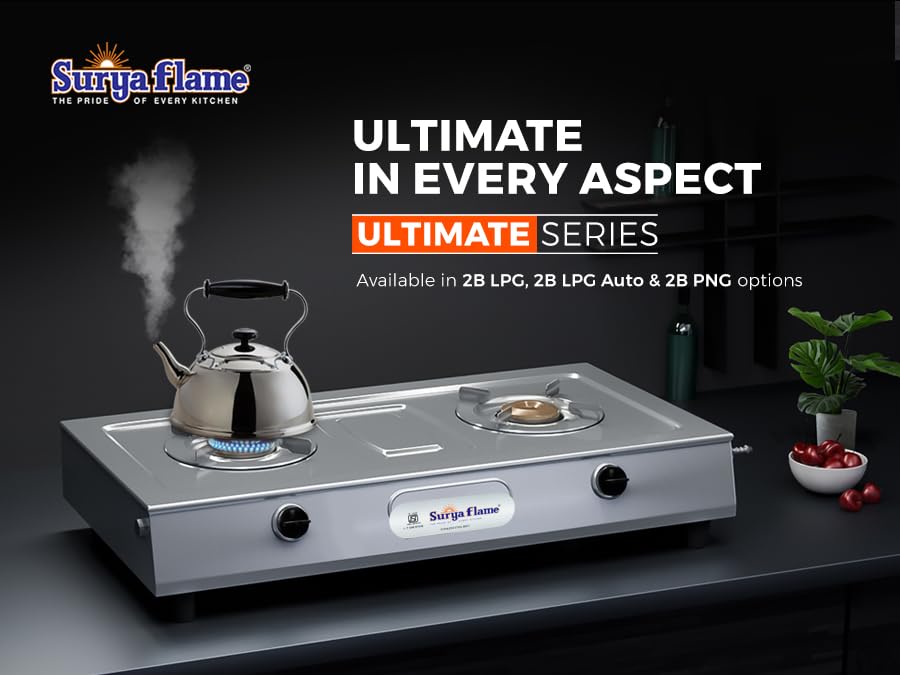 Surya Flame gas stove - kitchen cooking