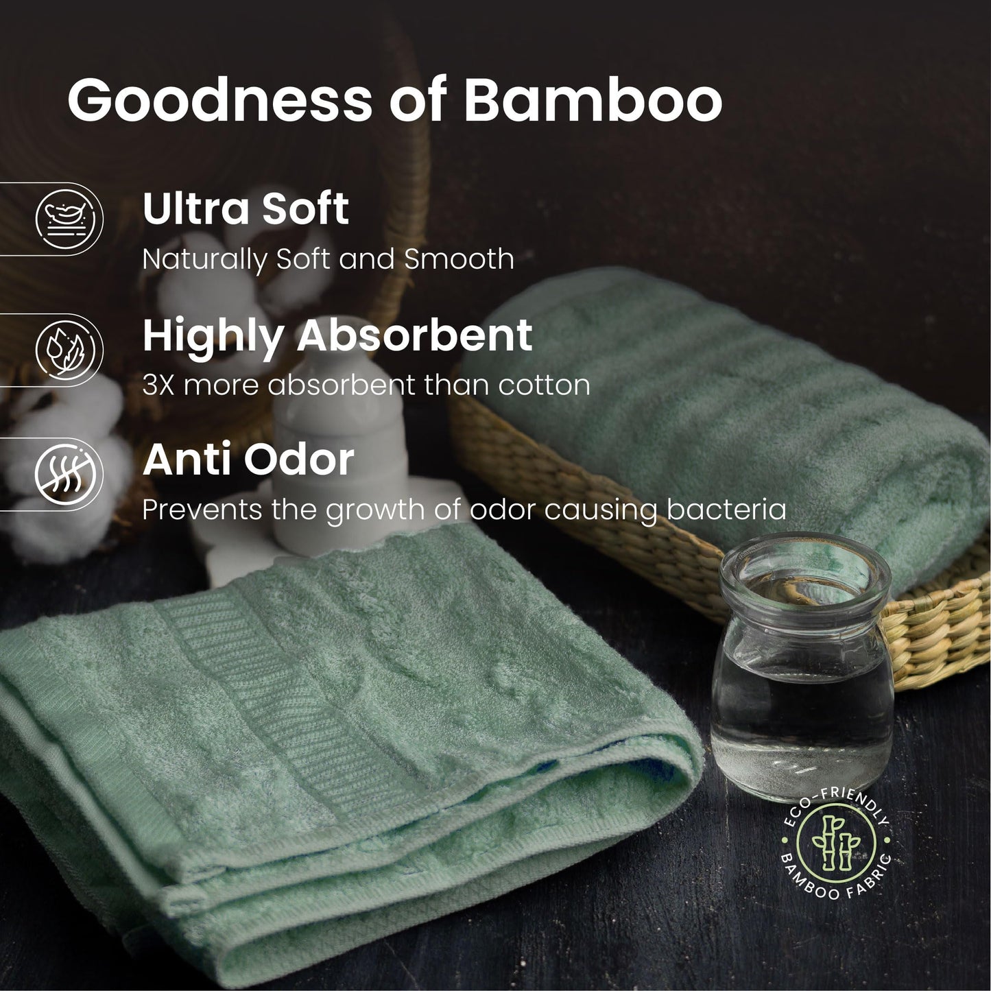 Mush Bamboo 250 GSM Towel - Men's Essentials