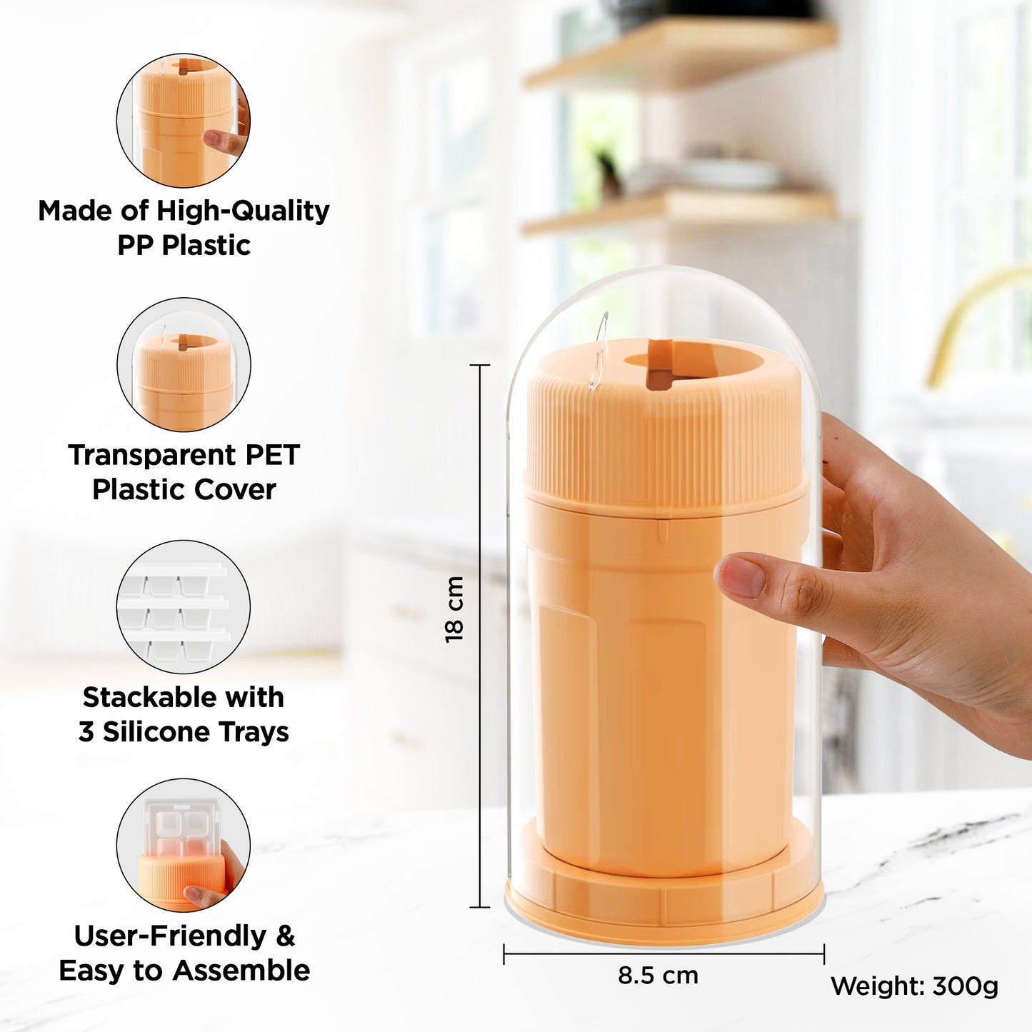 UMAI silicone ice cube trays - easy beauty for cocktails