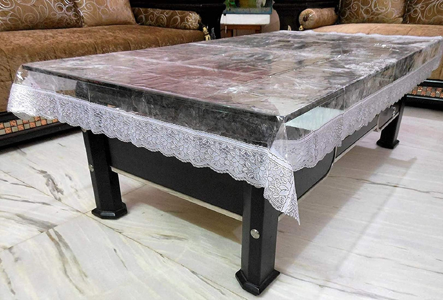 Kuber Industries PVC Table Cover - Outdoor Picnic Use
