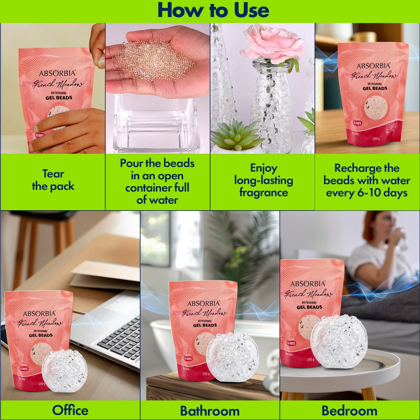 Absorbia French Meadow scent - indoor air freshener