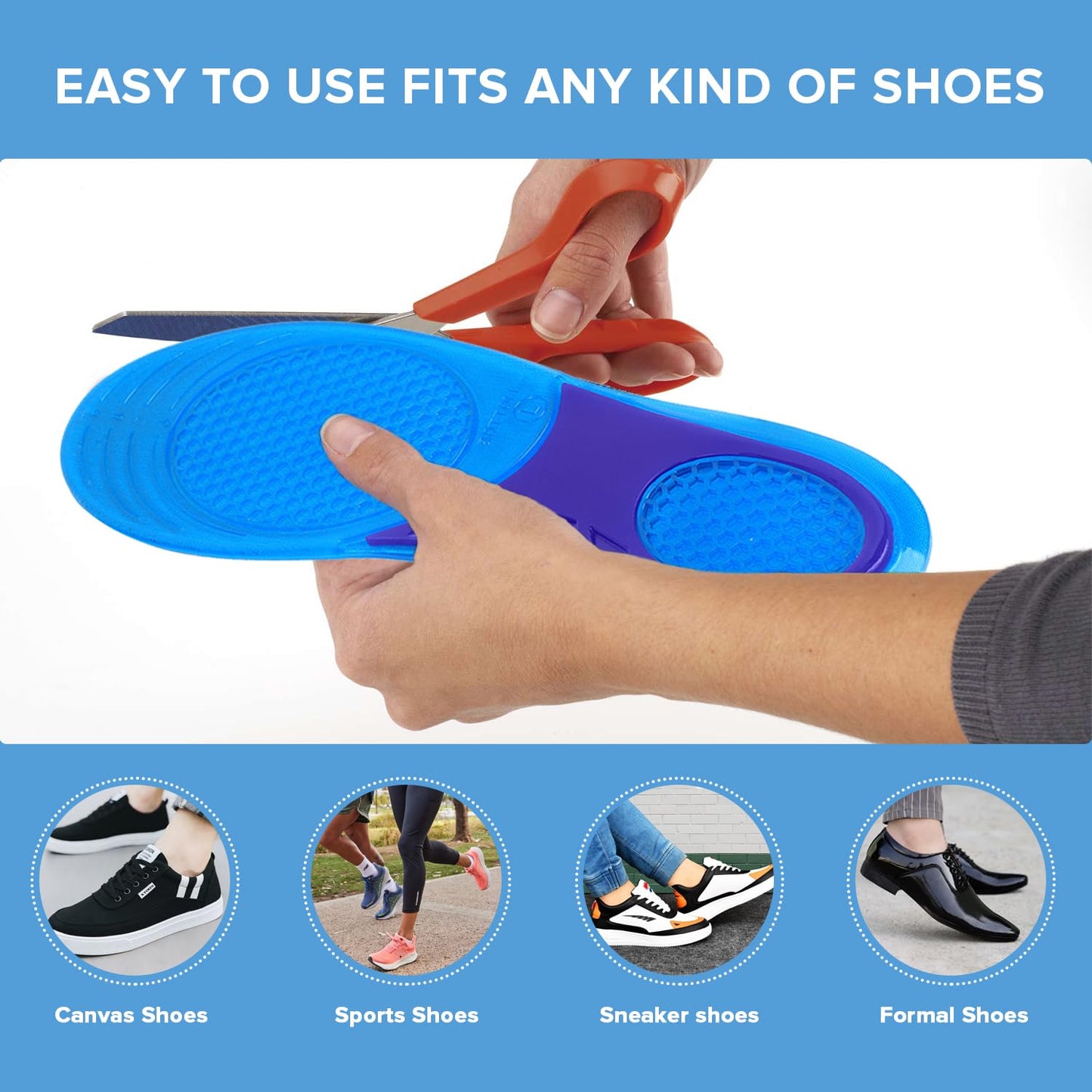 Dr Foot gel insoles - Perfect for running