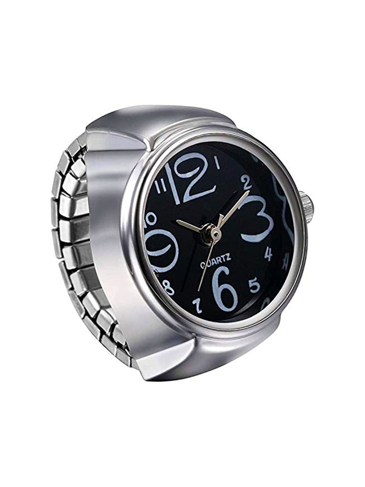 Yellow Chimes watch ring - elegant accessory for parties