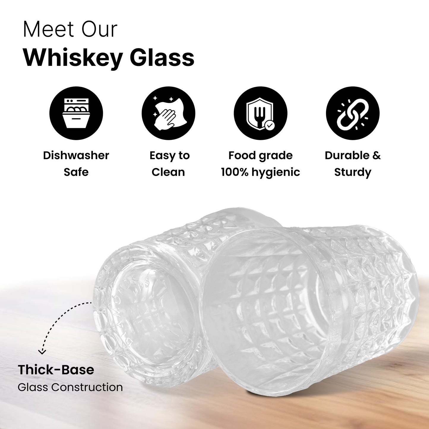 UMAI whiskey glasses - enhancing cocktail aromas