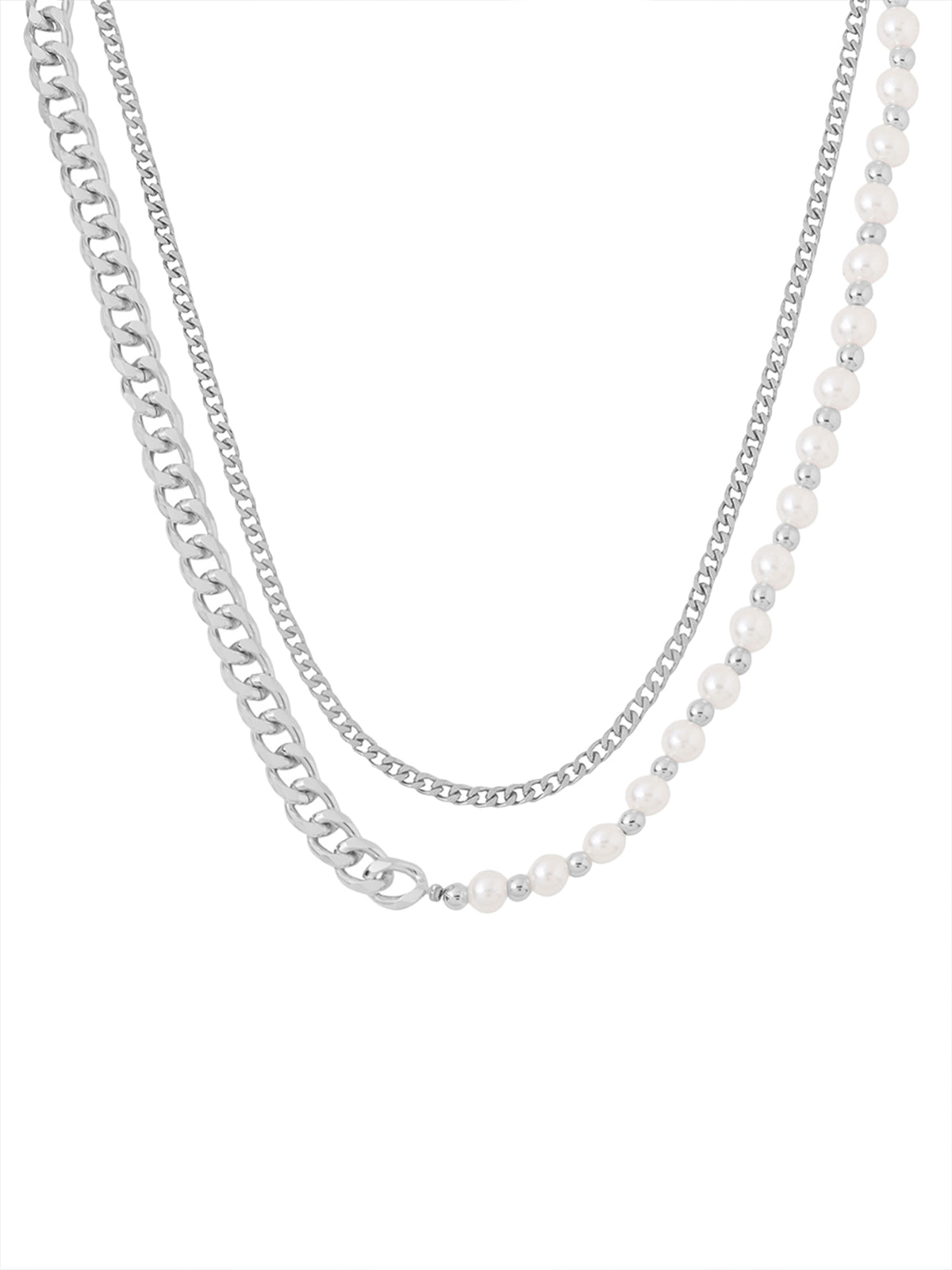 Yellow Chimes Silver Necklace - Romantic Date Night