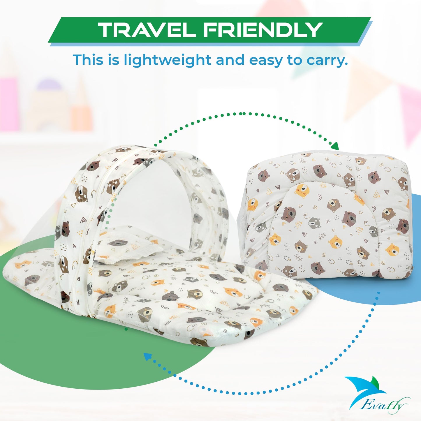 Evafly Baby Mosquito Net - Indoor safety for infants