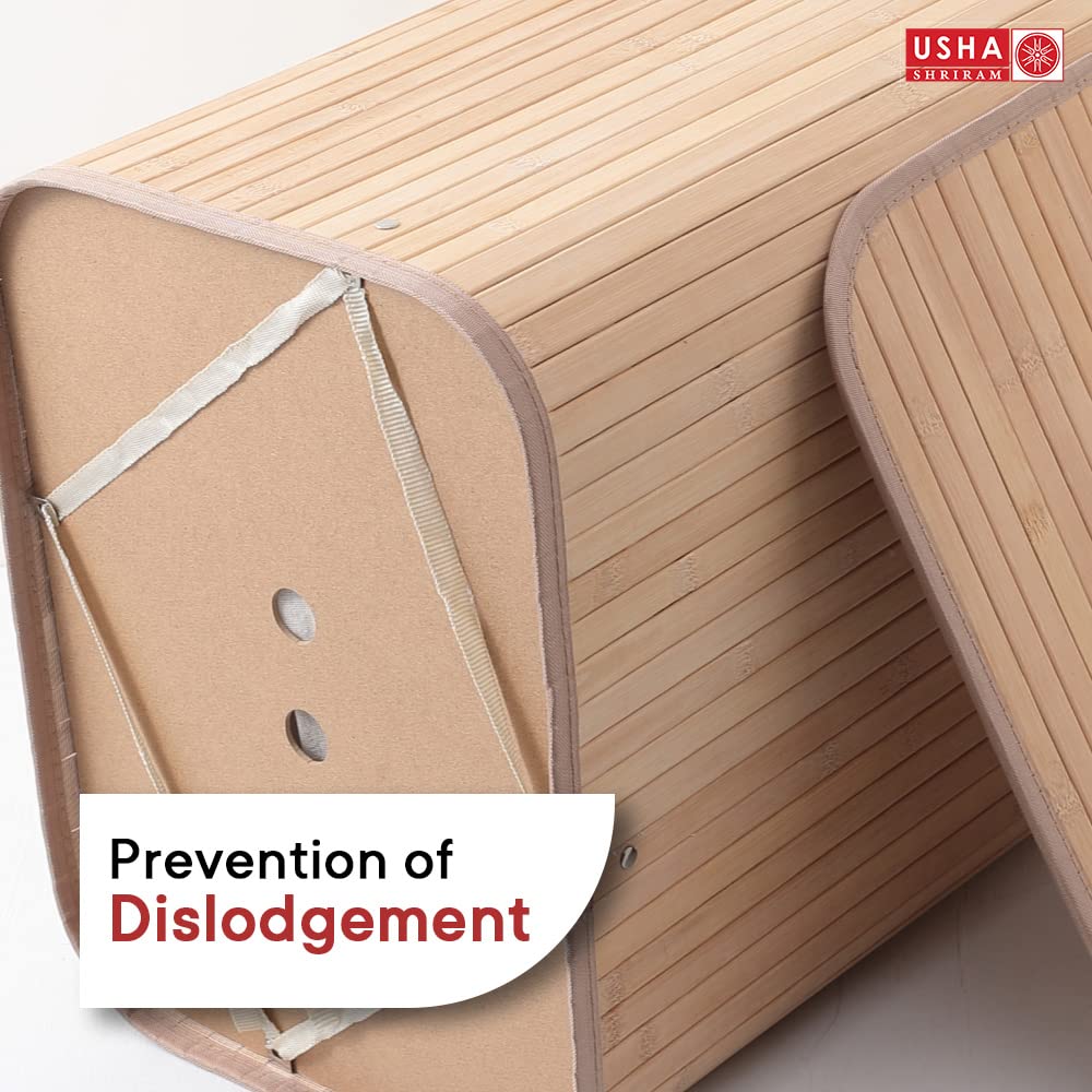 USHA SHRIRAM bamboo laundry basket - eco-friendly solution