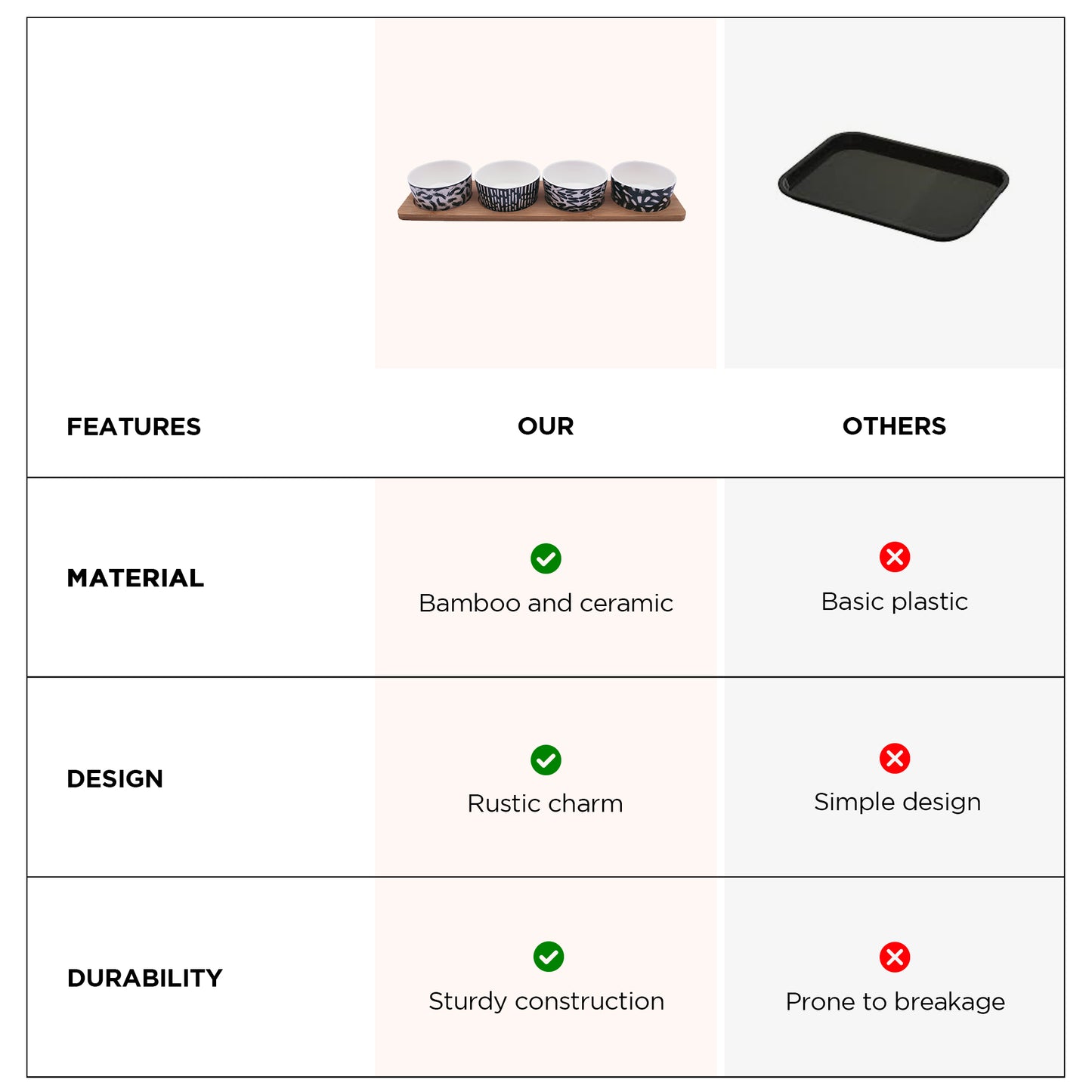 The Better Home ceramic bowls - perfect for salads