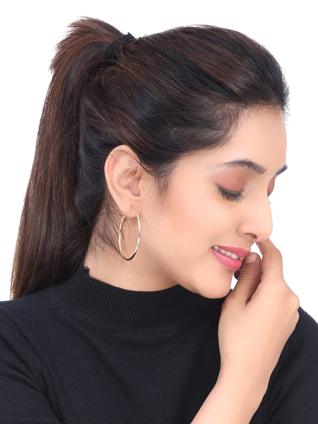 Yellow Chimes hoop earrings - Birthday gift for her
