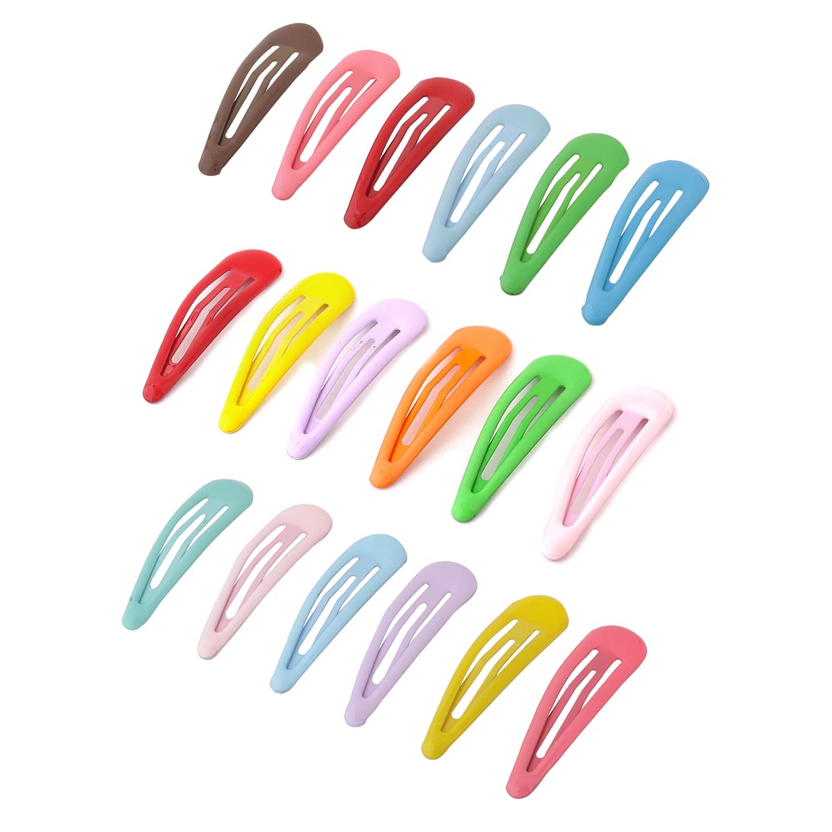 Yellow Chimes multicolor hair clips - Girls' daily accessories