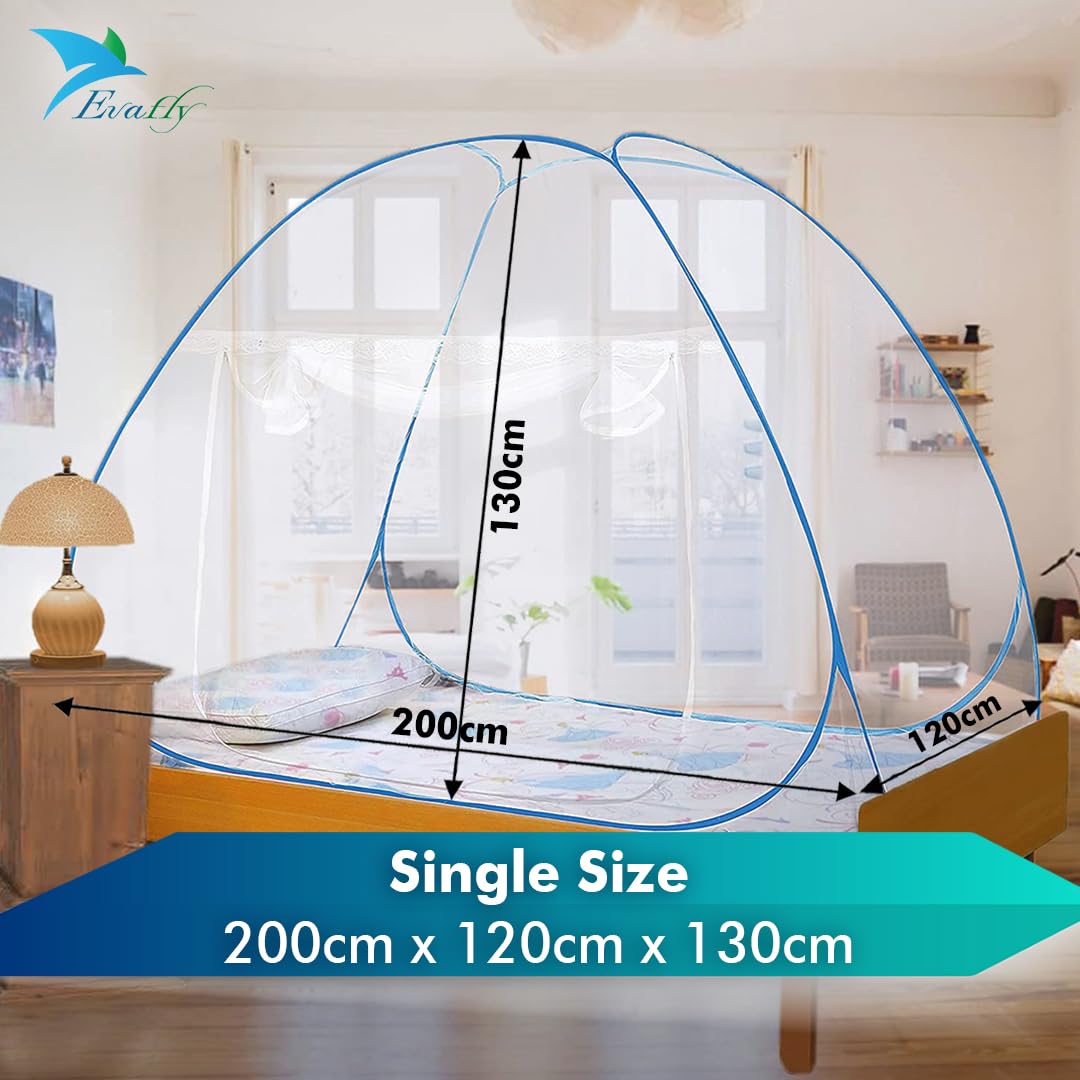 Evafly Heart Design Mosquito Net - Travel convenience